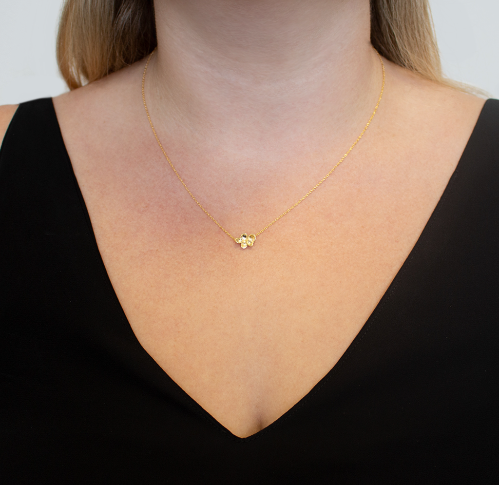 Luxury Falling Leaves Pendant Necklace