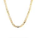 Flat Curb Chain Necklace