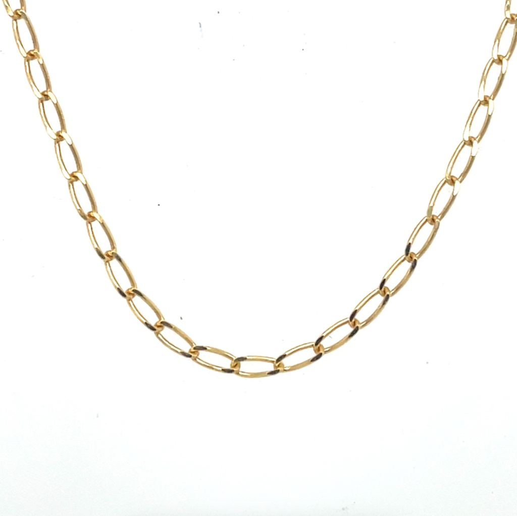 Classic Flat Curb Necklace