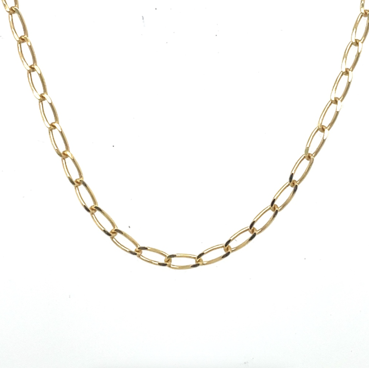 Classic Flat Curb Necklace